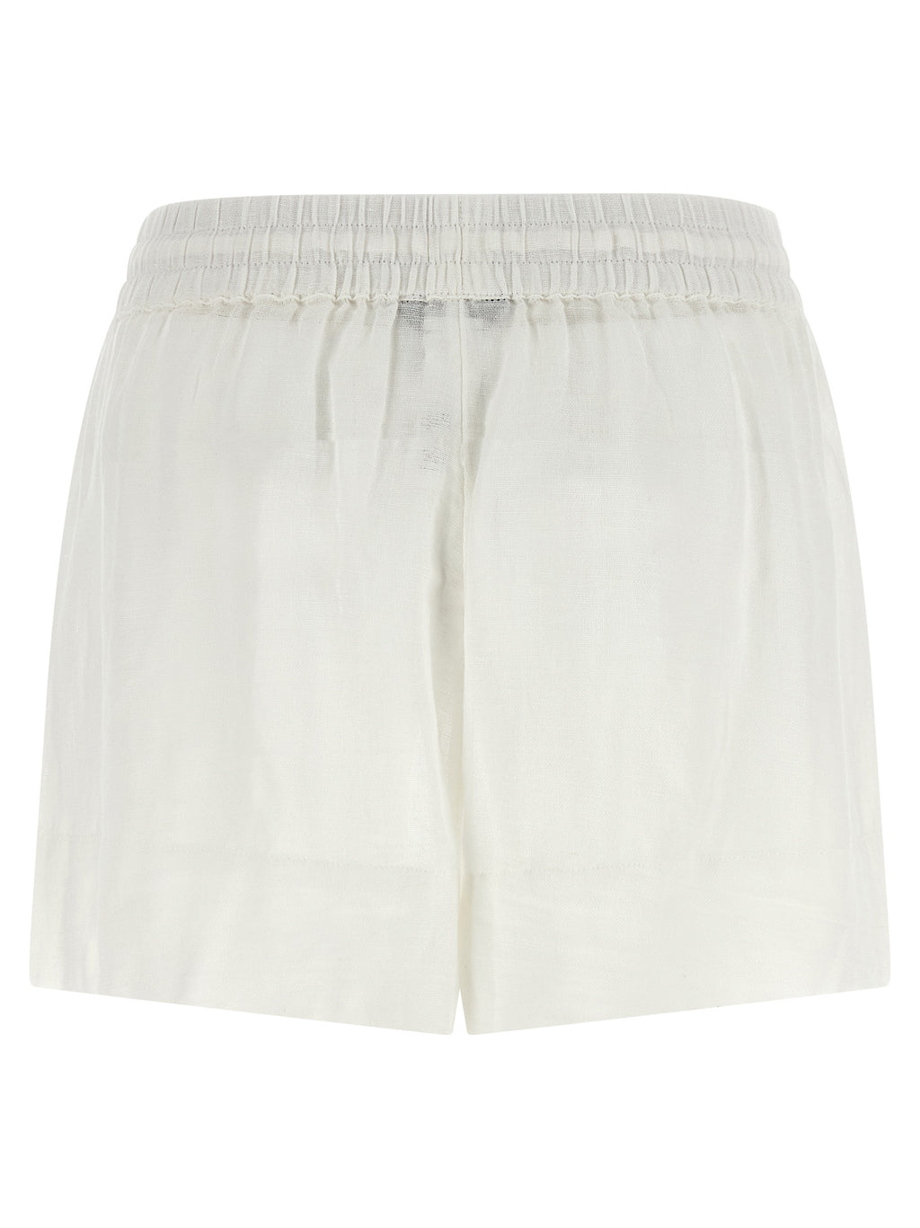 White Organic Cotton Bermuda Shorts
