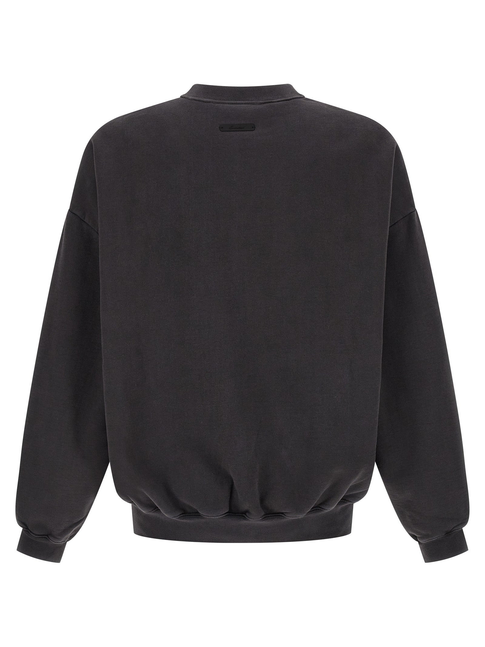 Black Cotton Sweatshirt