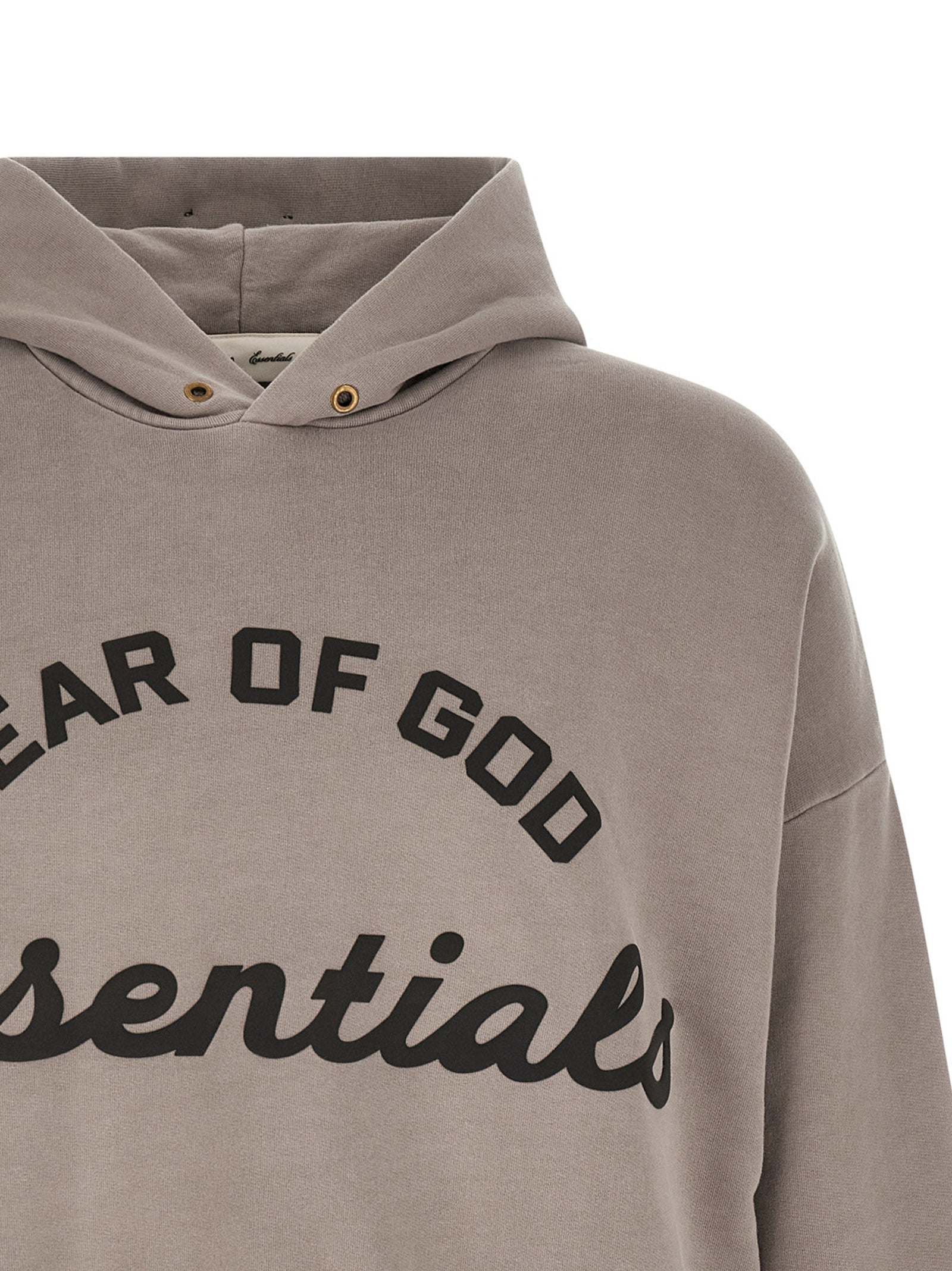 Beige Cotton Sweatshirt