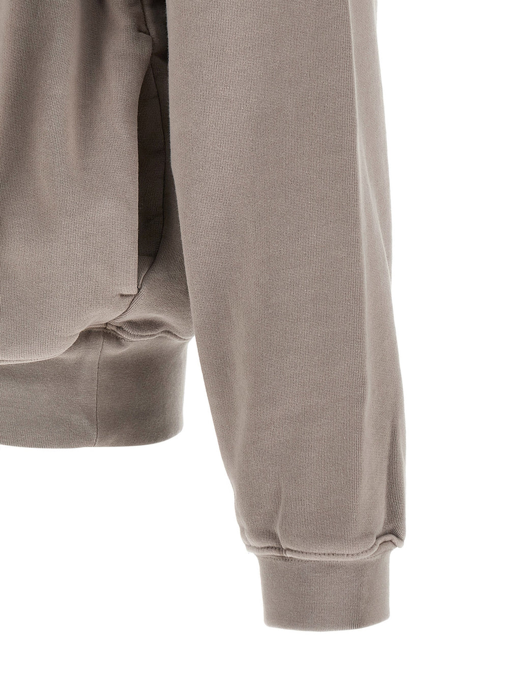 Beige Cotton Sweatshirt