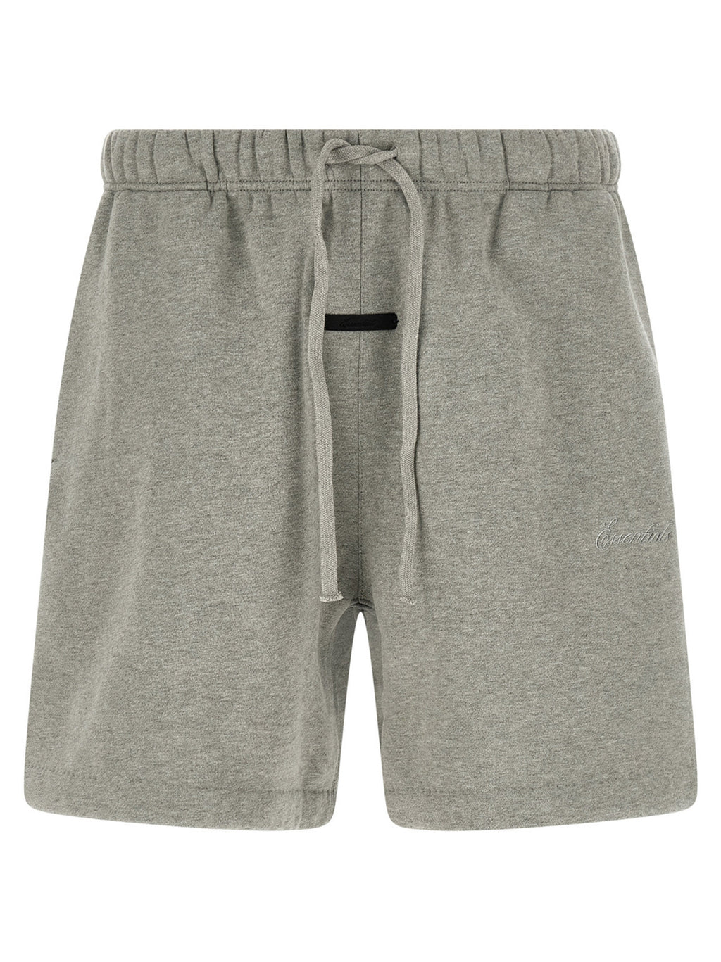 Gray Cotton Bermuda Shorts