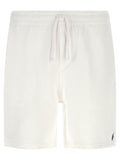 White Cotton Bermuda Shorts