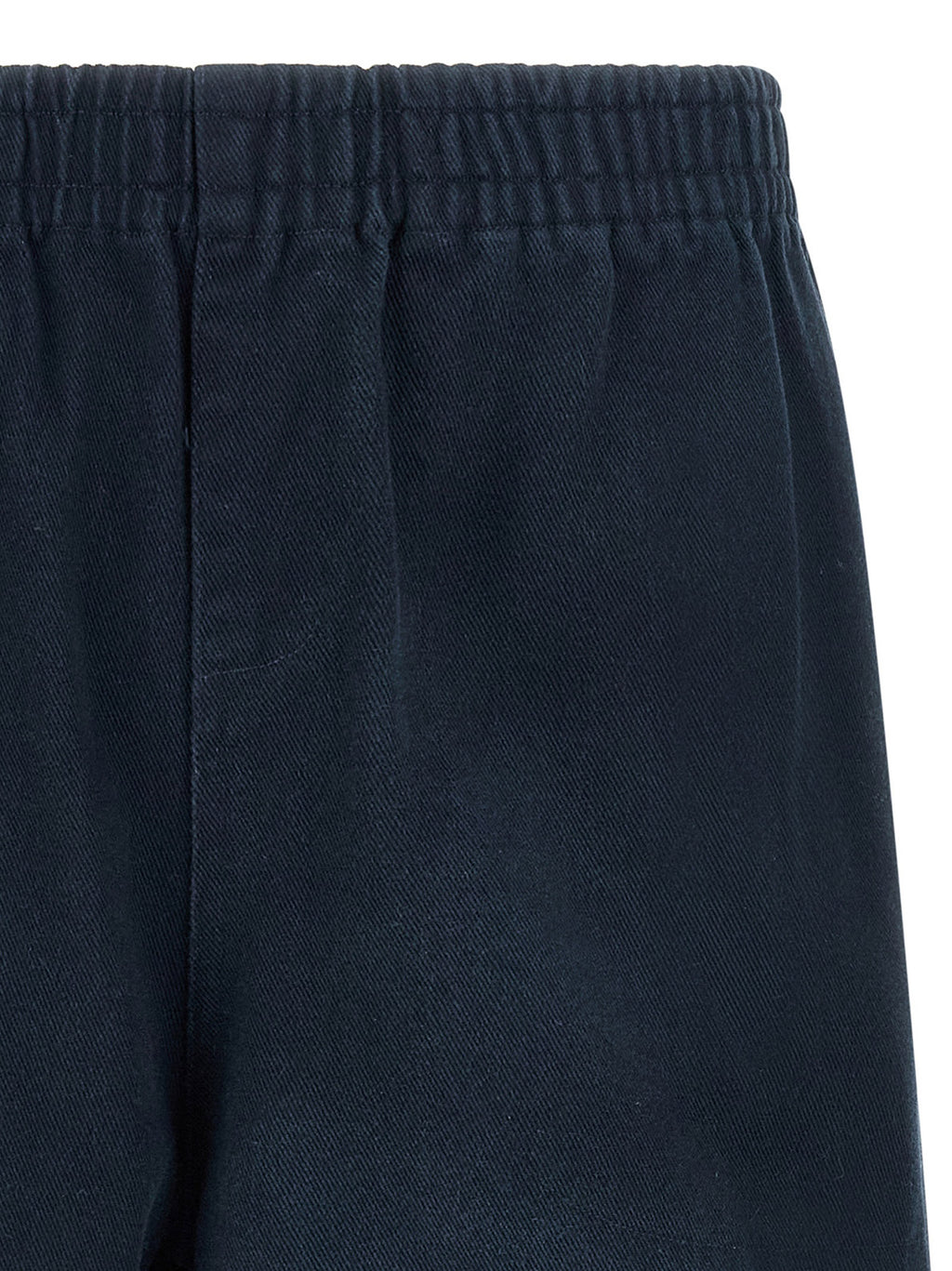 Blue Cotton Bermuda Shorts
