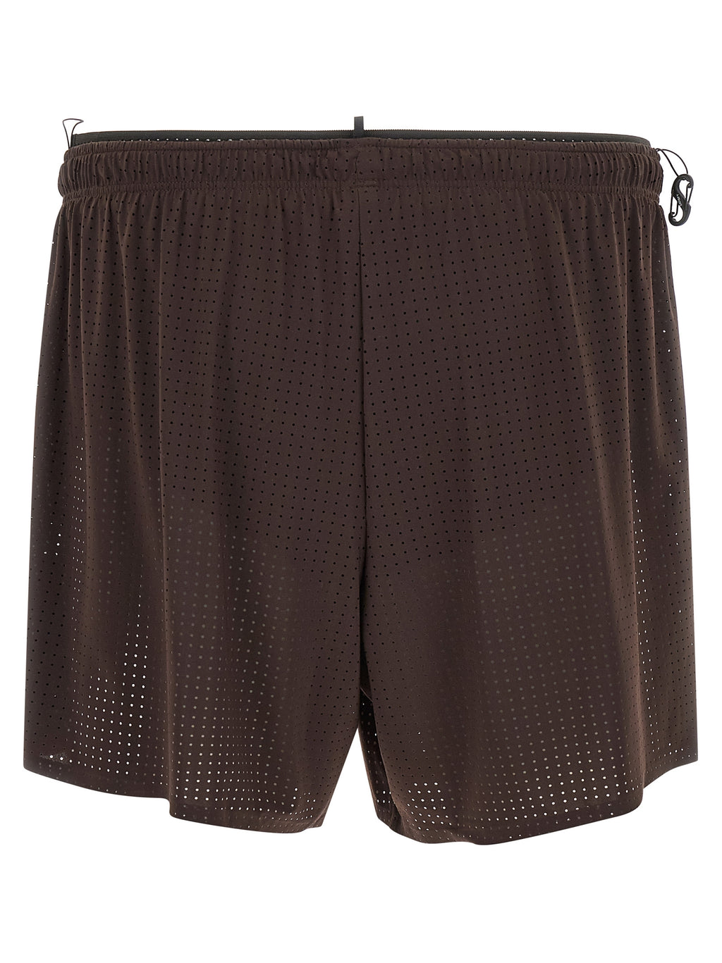 Brown Polyamide Bermuda Shorts