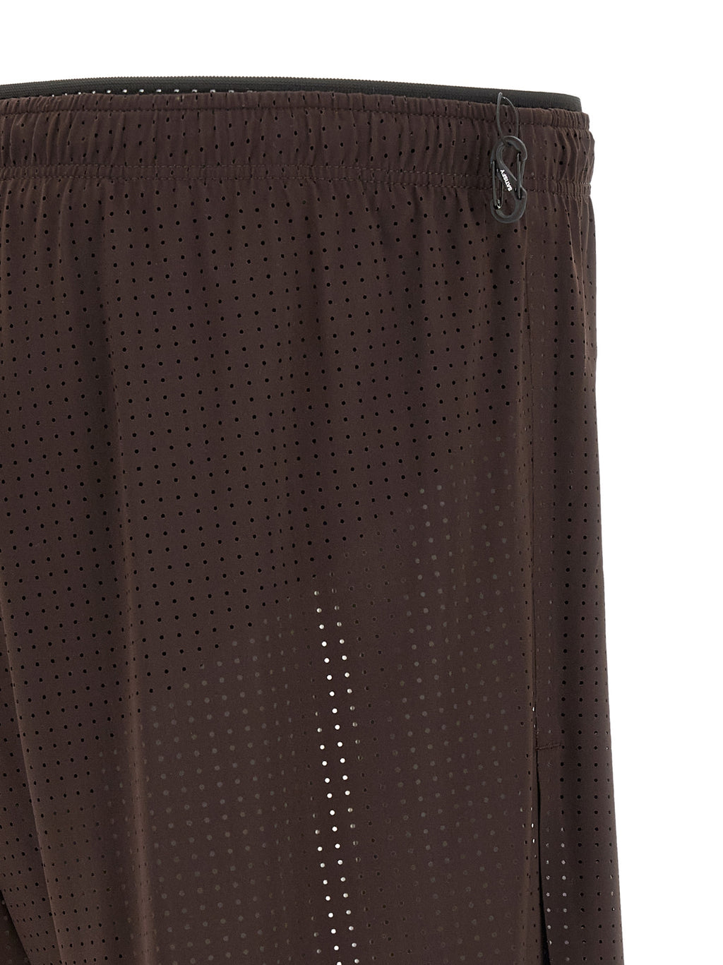 Brown Polyamide Bermuda Shorts