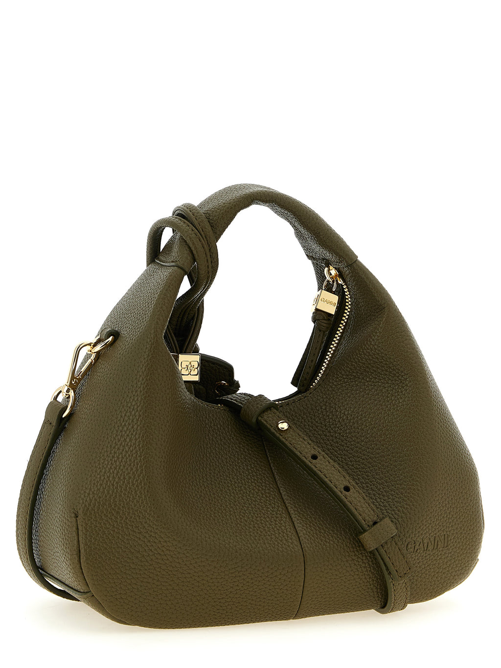 Bicolor Polyester Handbag