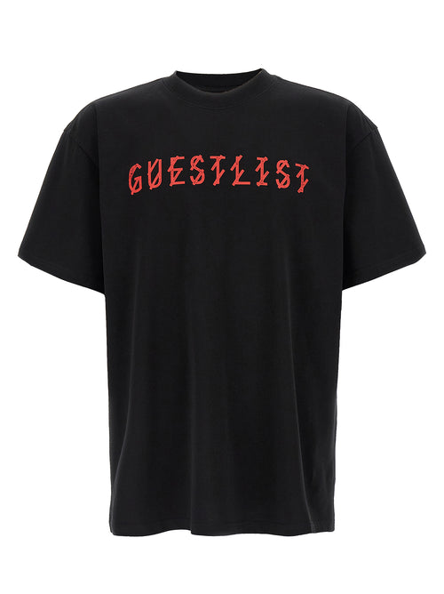 44 Label Group Black Cotton T-Shirt