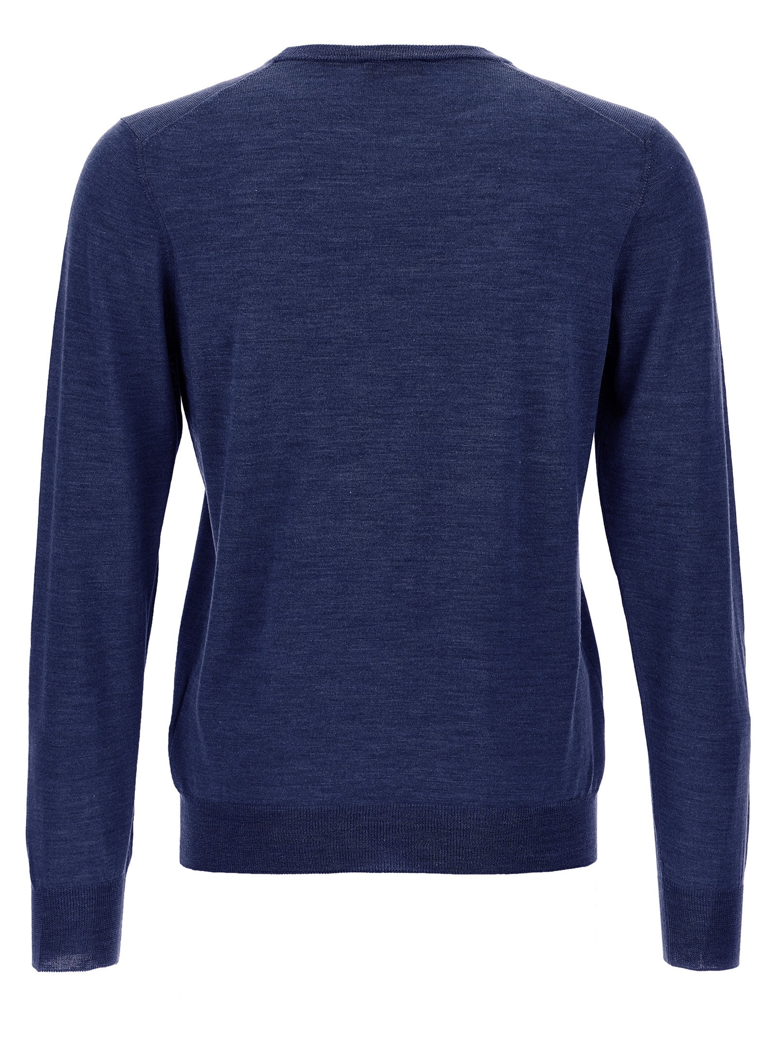 Blue Wool Cardigan