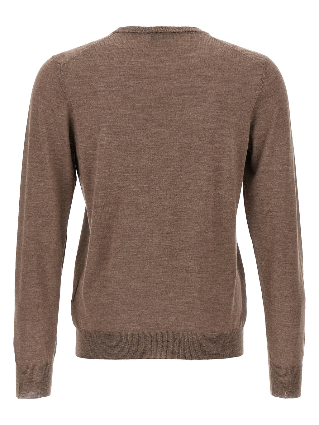 Brown Wool Cardigan