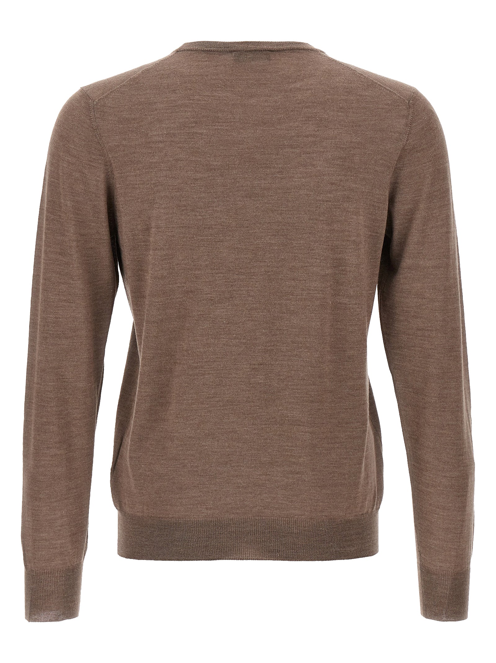 Brown Wool Cardigan