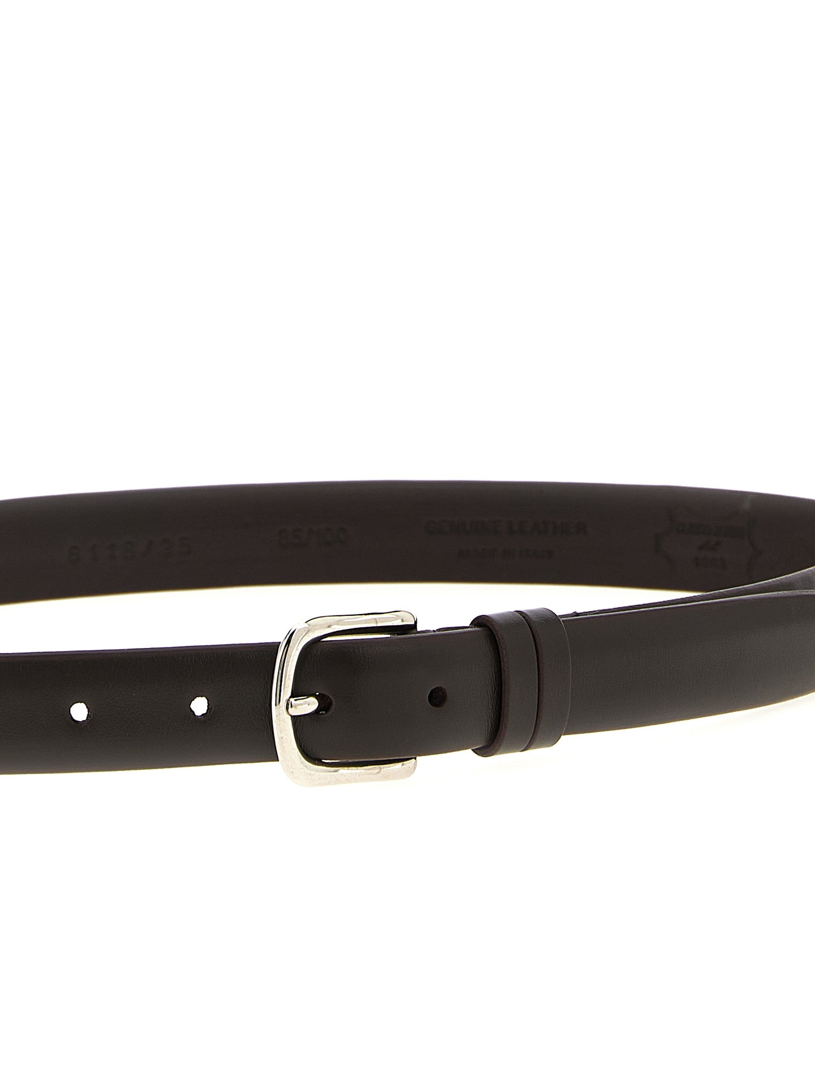 Brown Leather Regular Belt