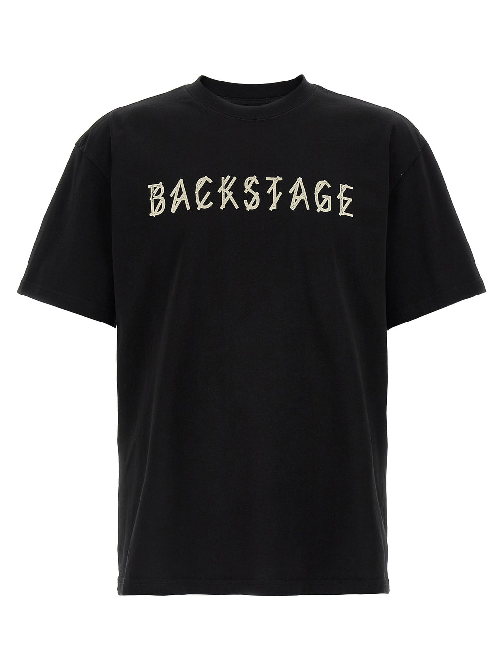 Black Cotton T-Shirt