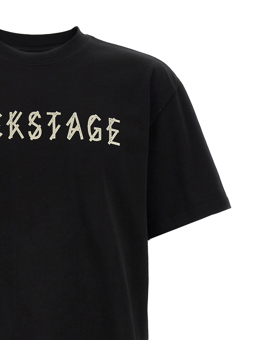 Black Cotton T-Shirt