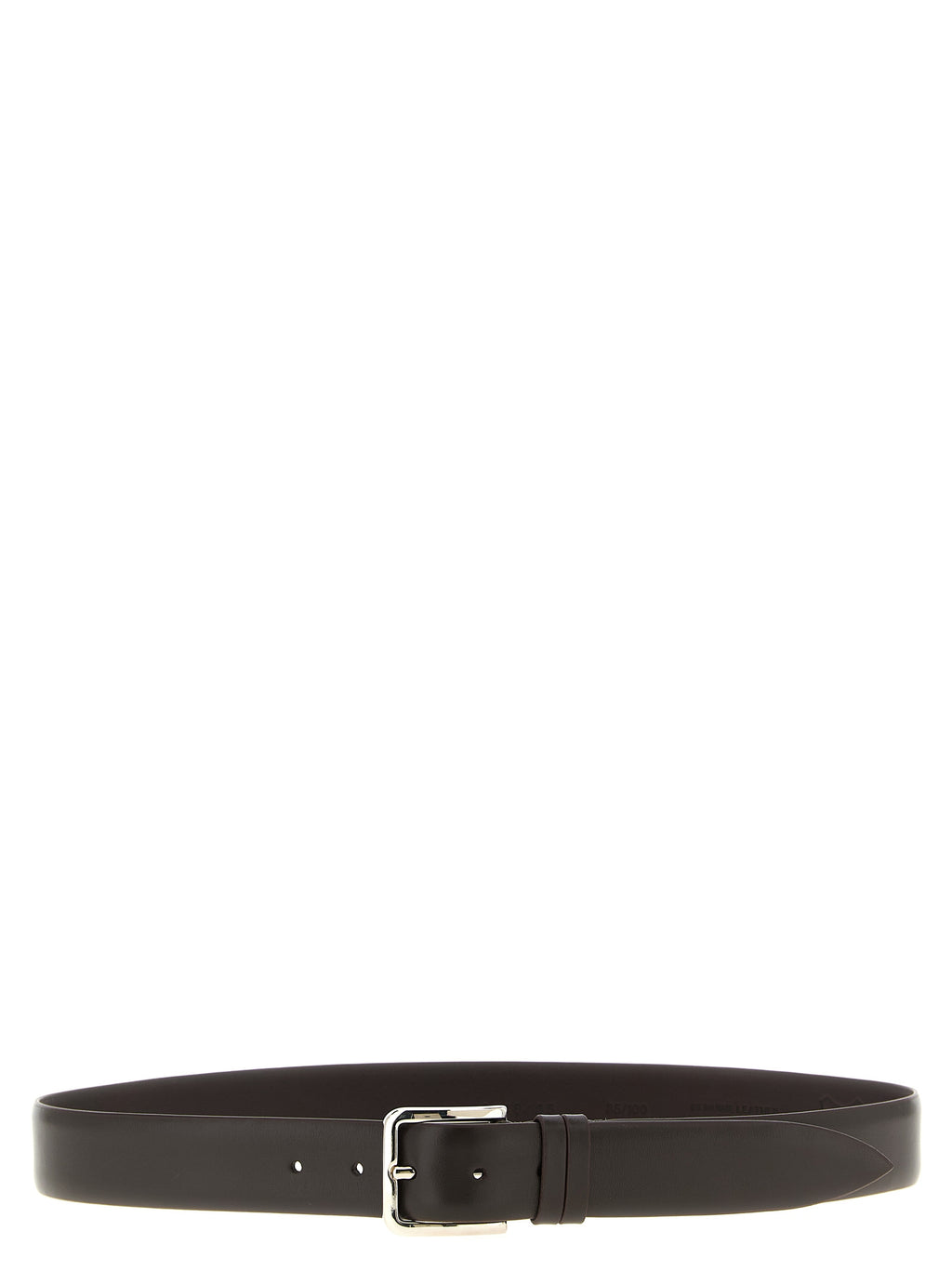 Brown Leather Regular Belt
