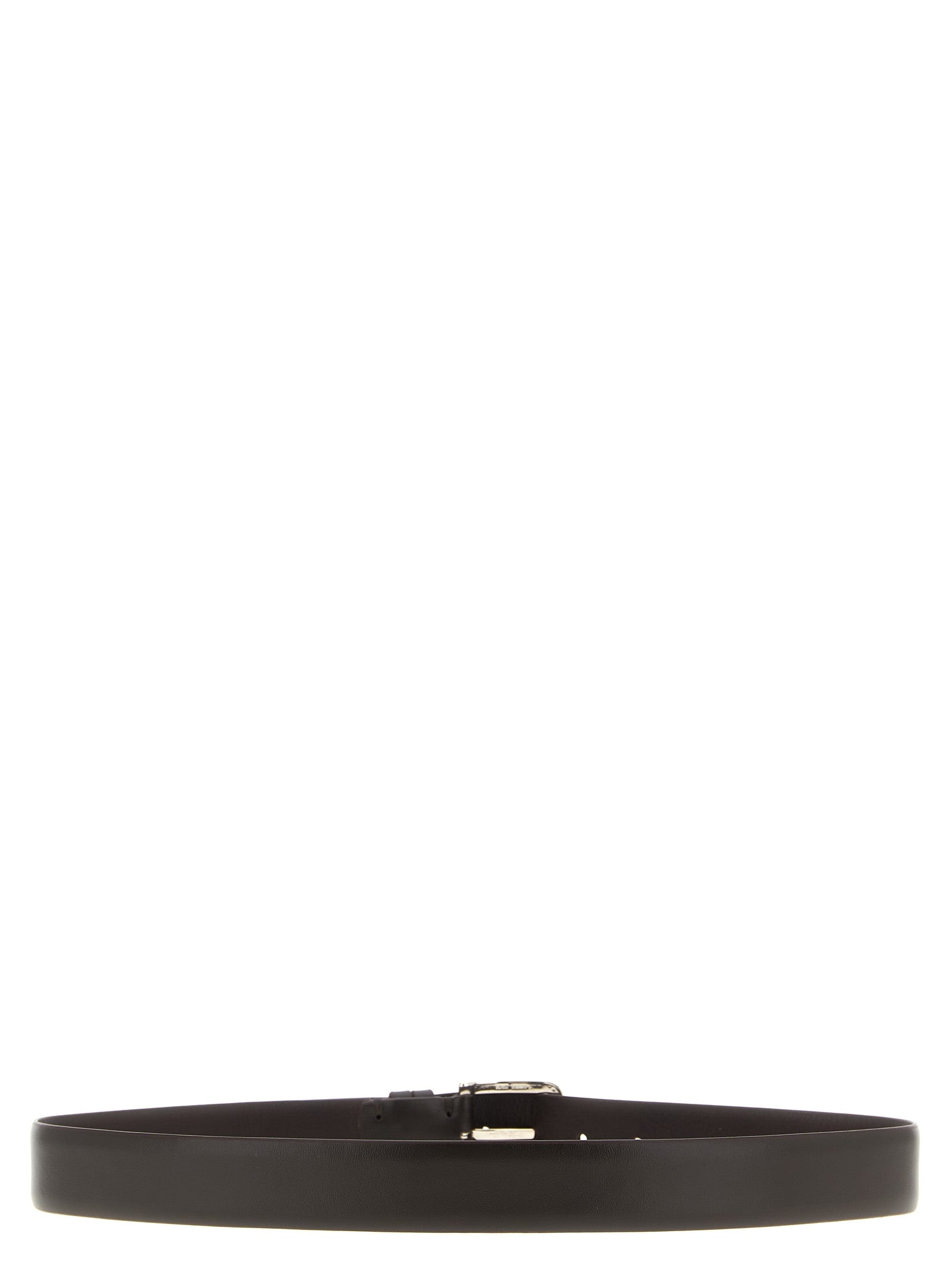 Brown Leather Regular Belt