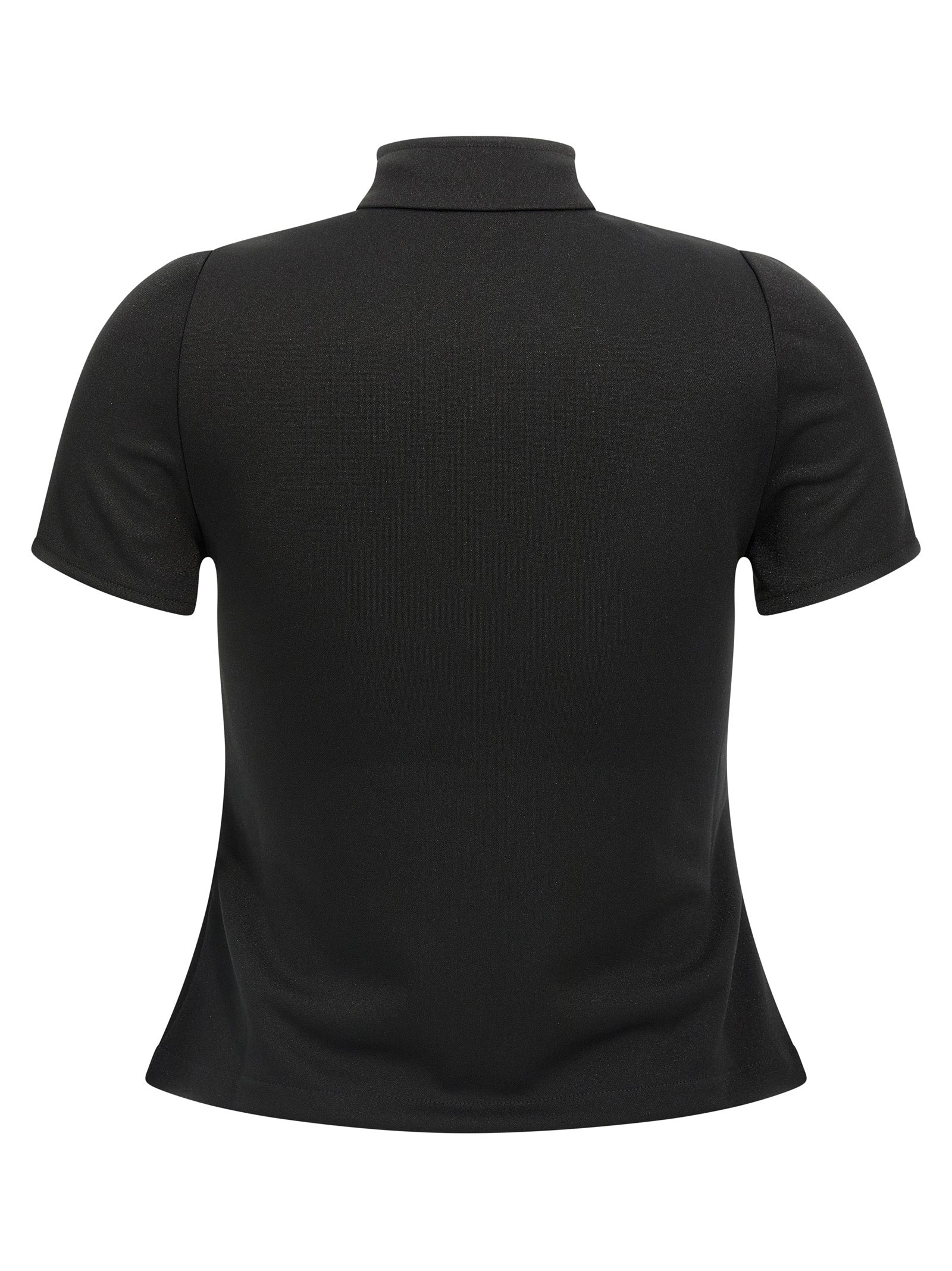 Black Polyester Top
