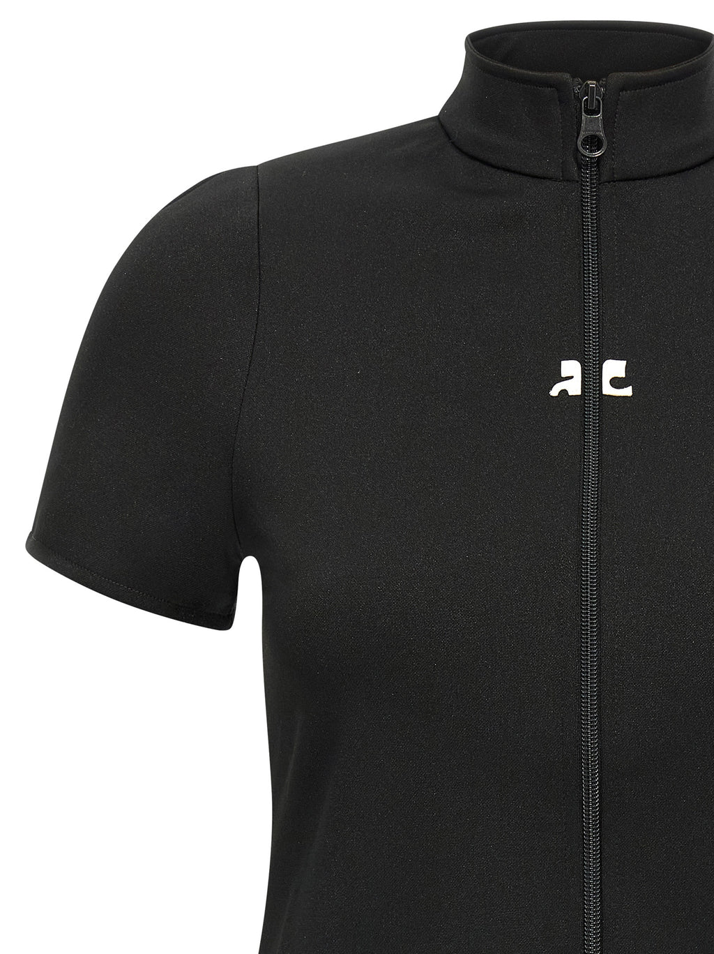 Black Polyester Top