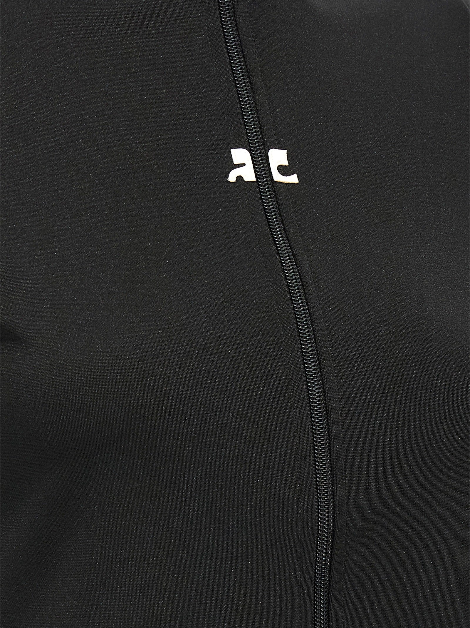 Black Polyester Top
