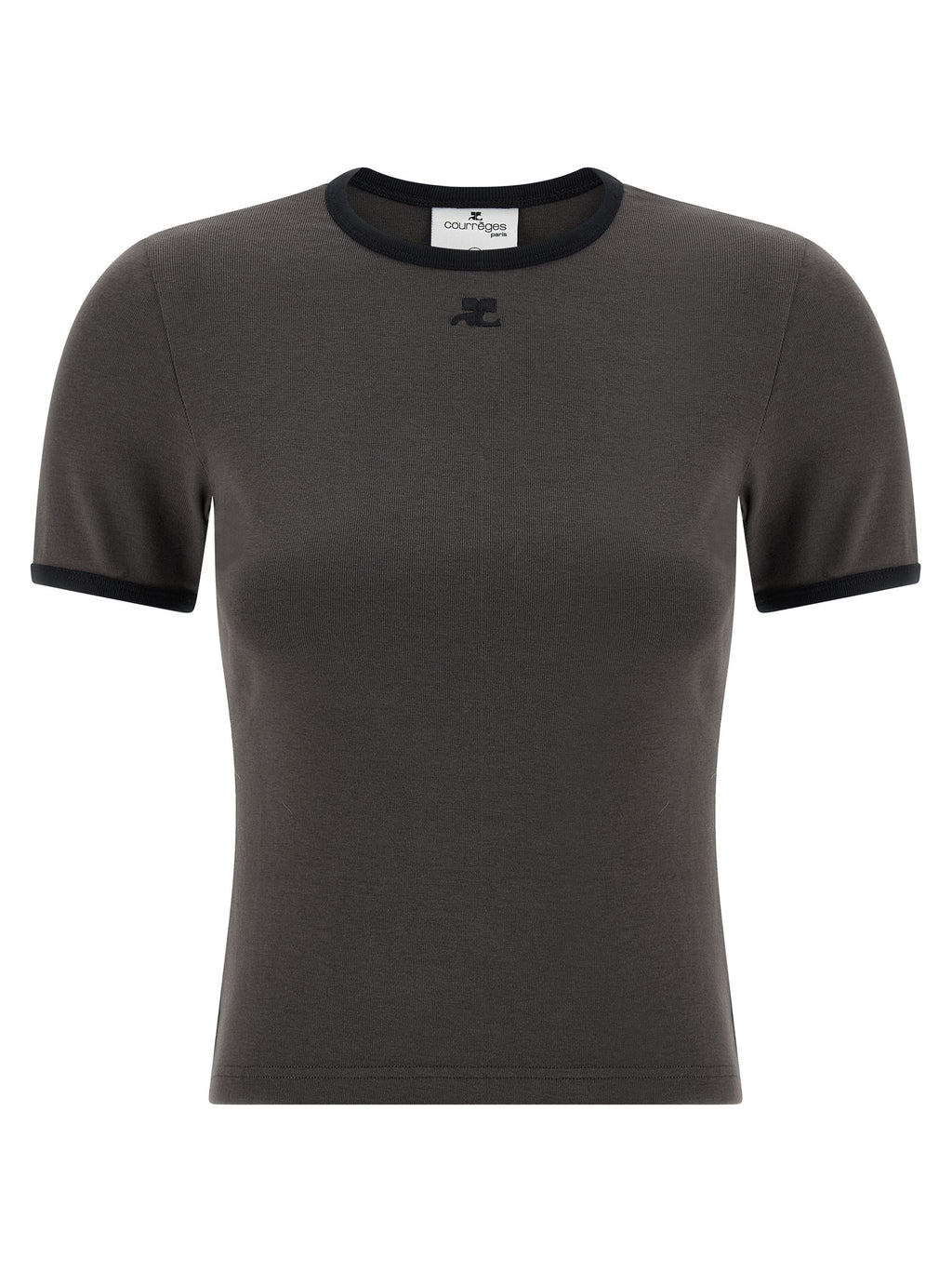 Gray Cotton T-Shirt