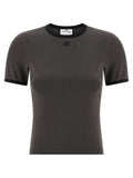 Gray Cotton T-Shirt