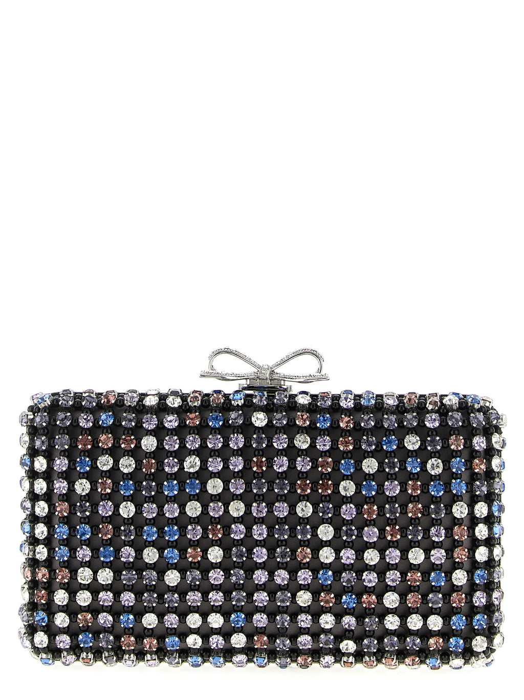 Multicolor Polyester Clutch Bag