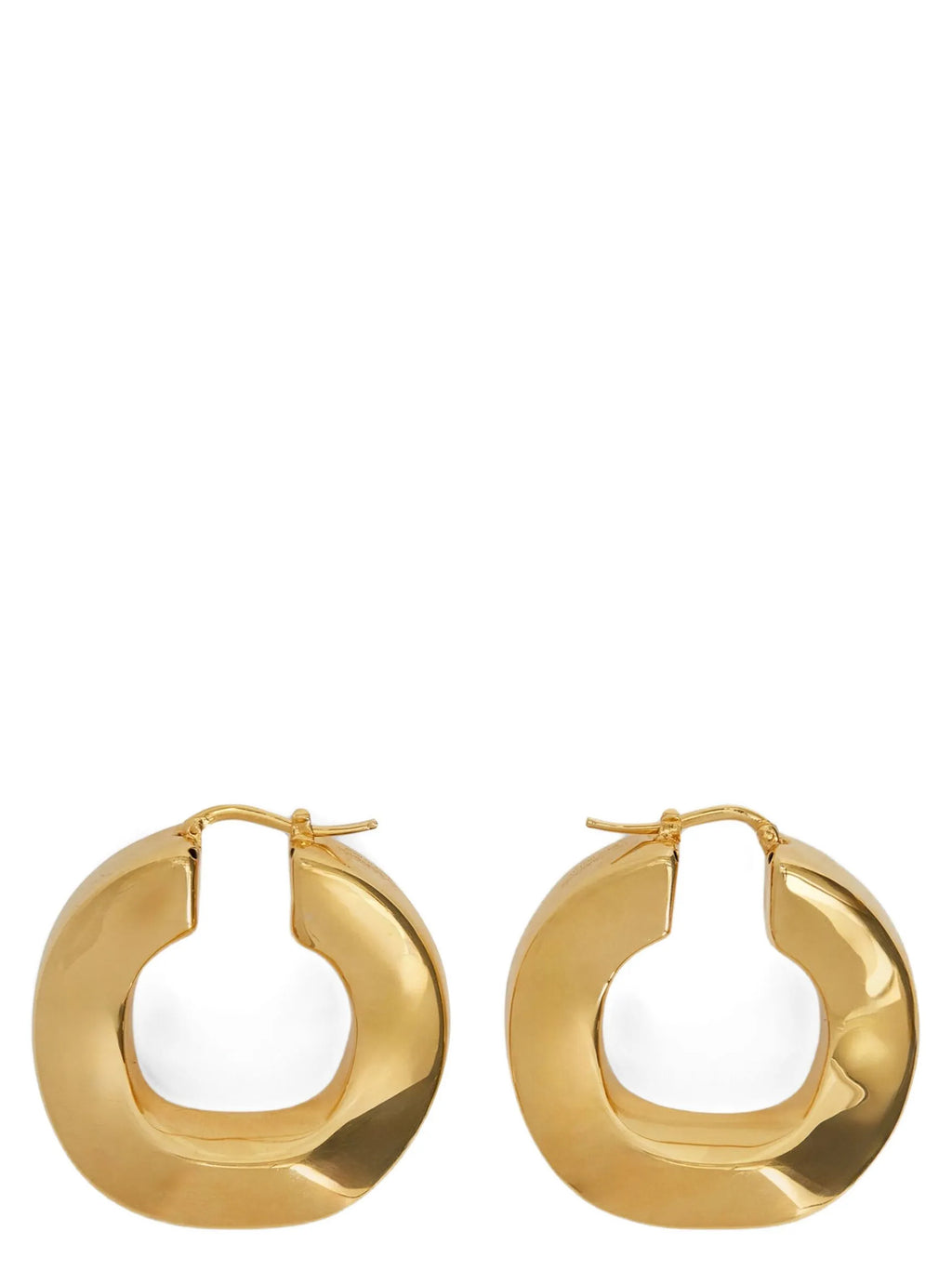 Gold Copper Earrings