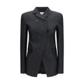 Black Wool Oves Aries Blazer