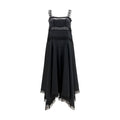 Black Silk Cocktail Dress