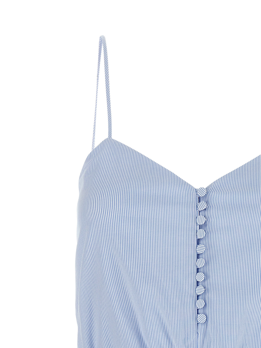 Blue Cotton Rompers
