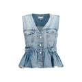 Blue Cotton Denim Jacket