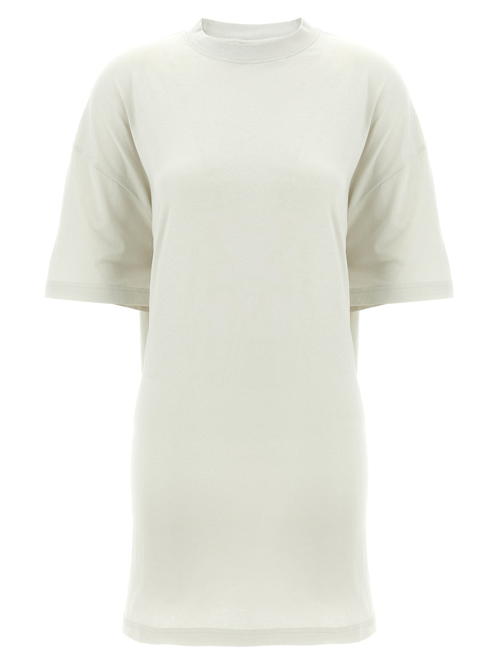 Gray Cotton Short Dress
