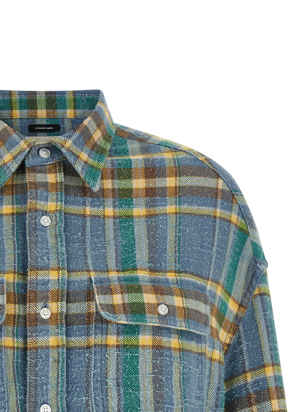 Blue Cotton Blouse