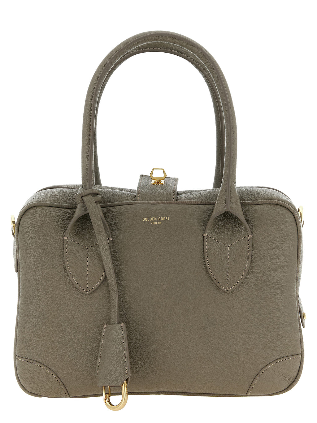 Bicolor Goatskin Handbag