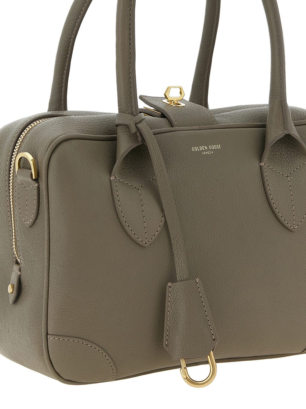 Bicolor Goatskin Handbag