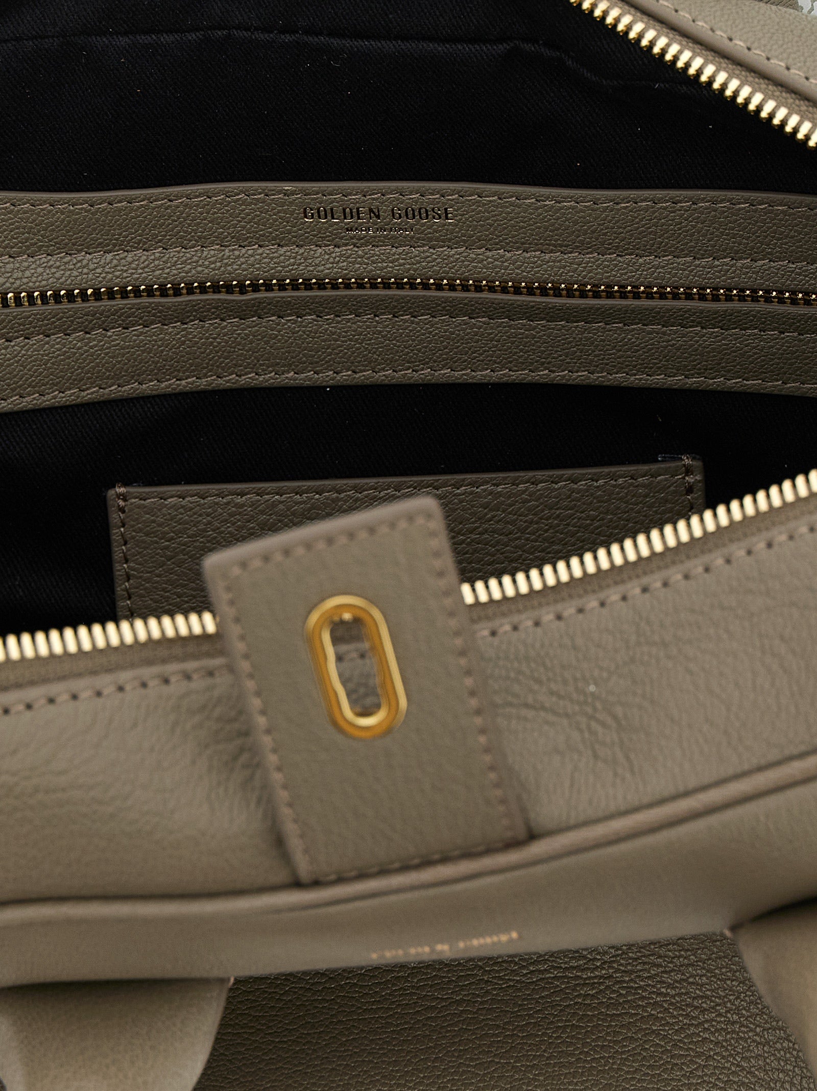 Bicolor Goatskin Handbag
