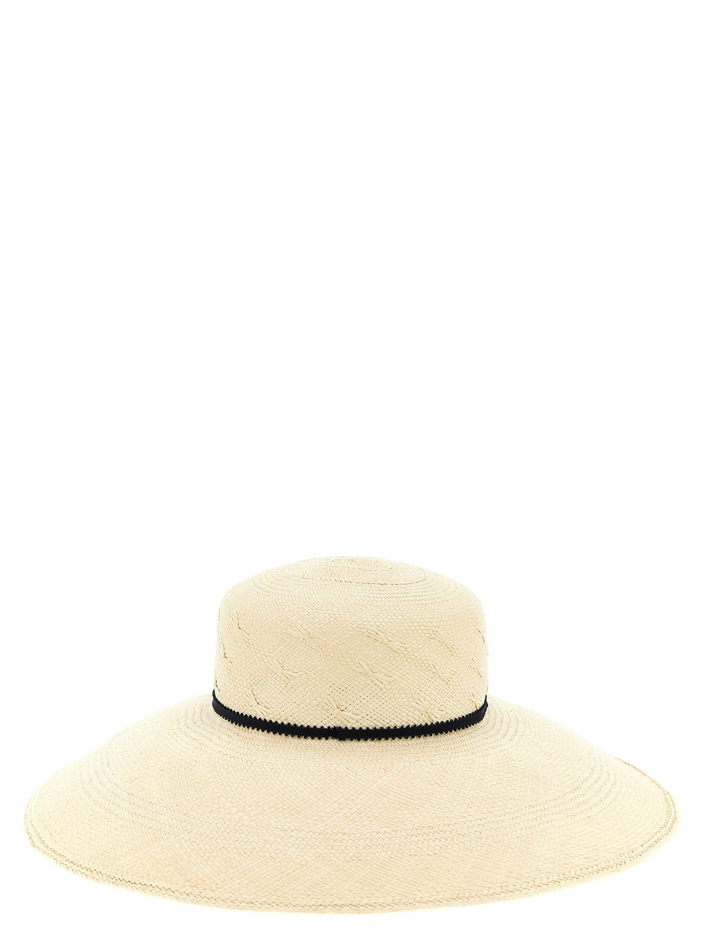 Beige Fabric Sunhat