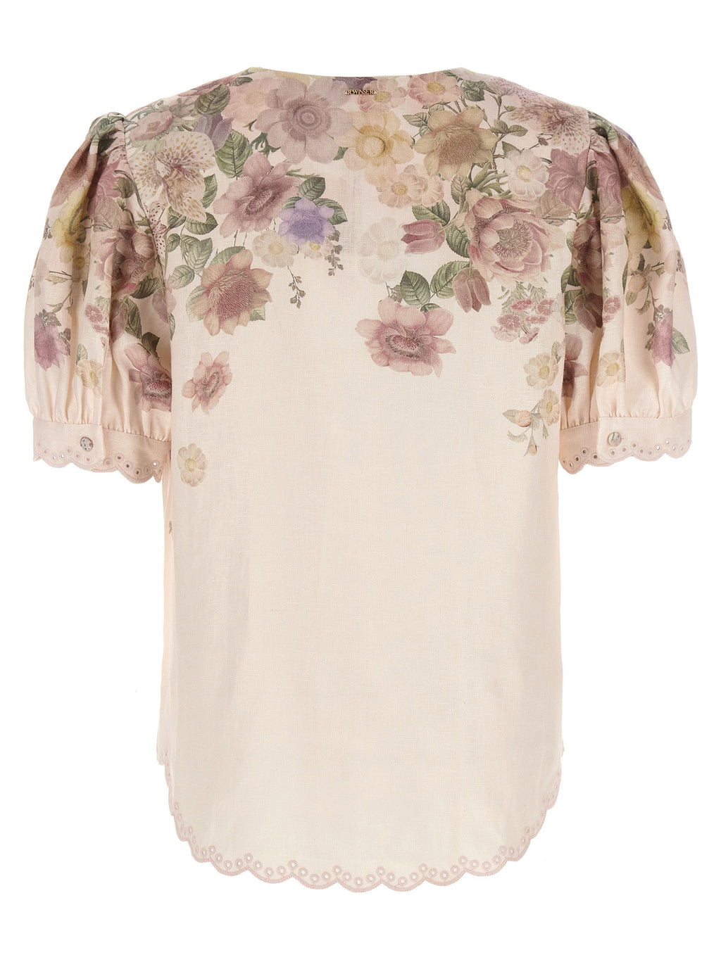 Multicolor Linen Blouse