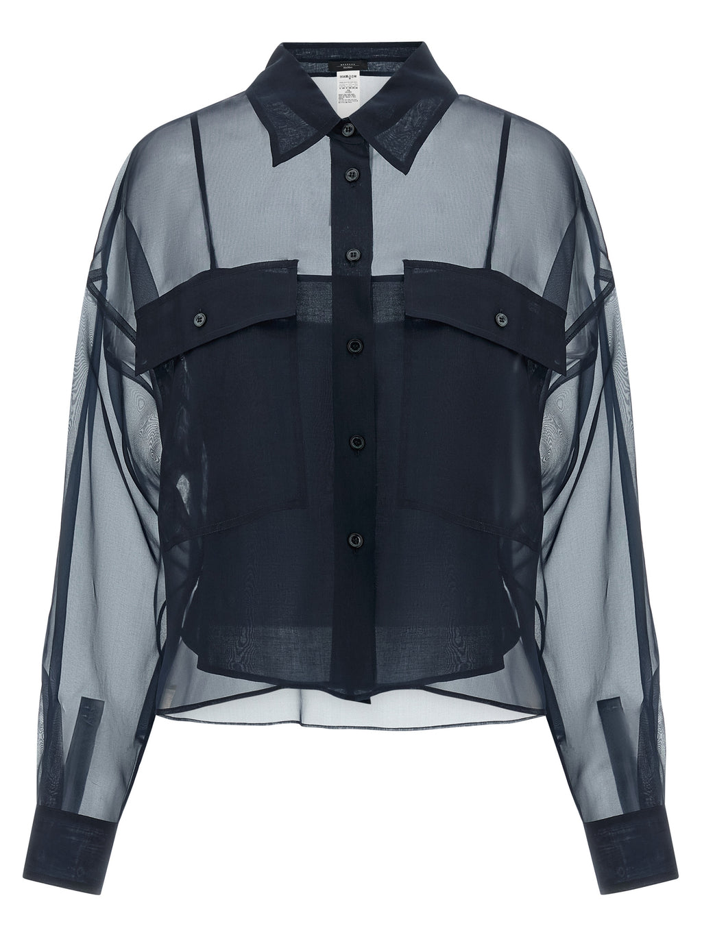 Blue Cotton Blouse