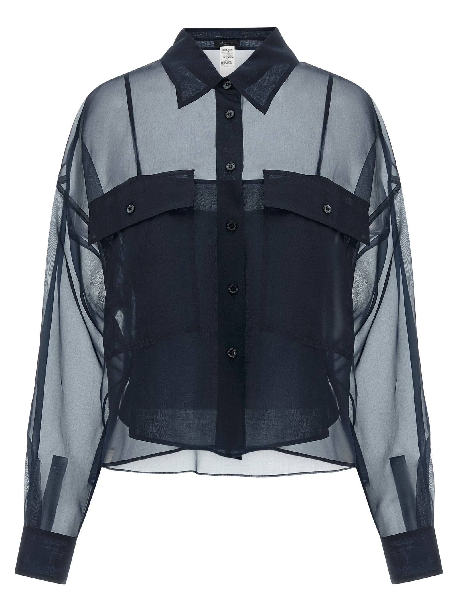 Blue Cotton Blouse