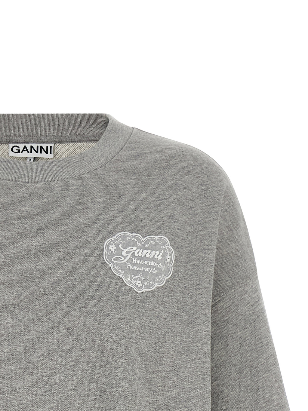 Gray Organic Cotton Sweatshirt