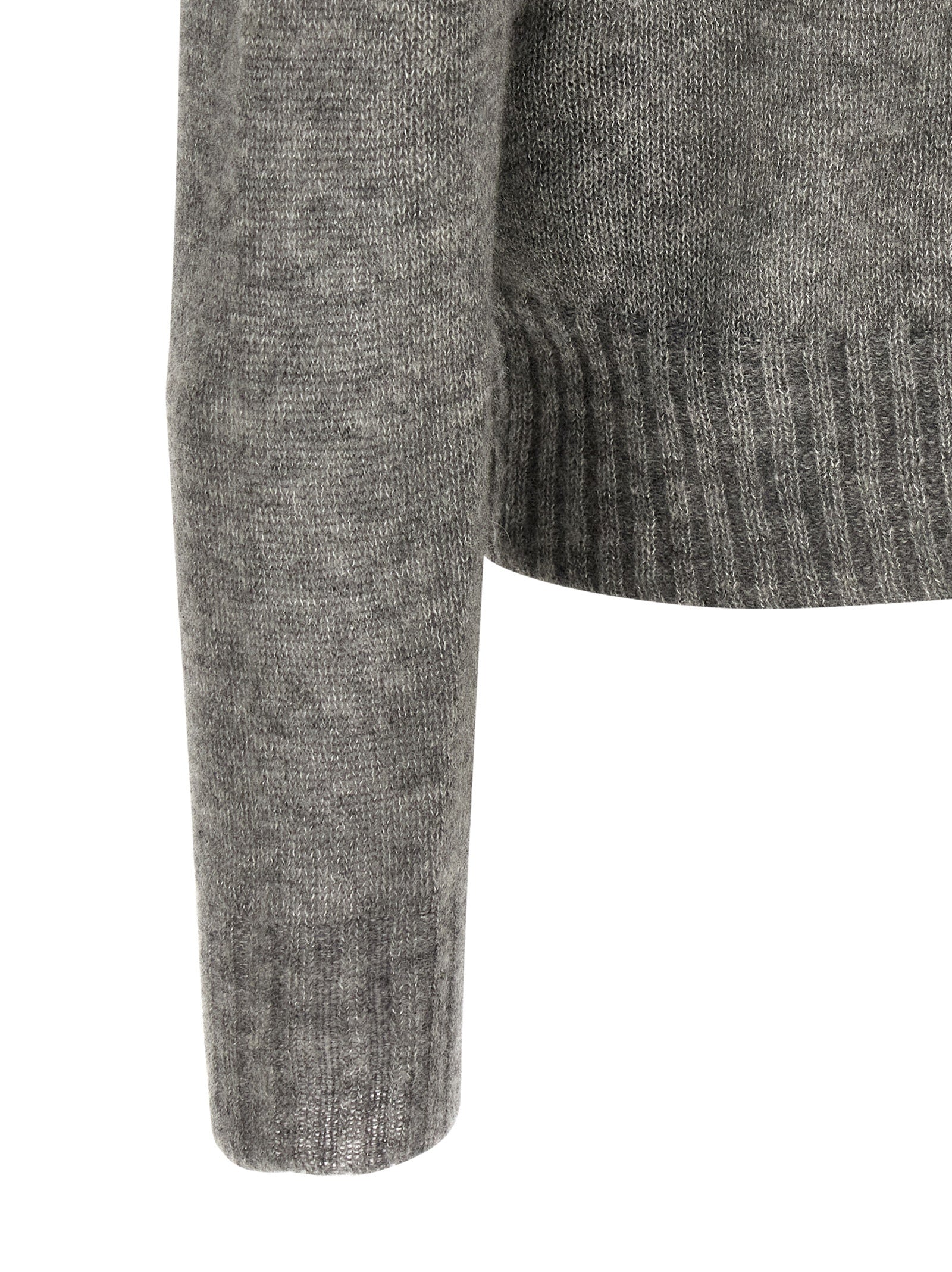Gray Cashmere Cardigan
