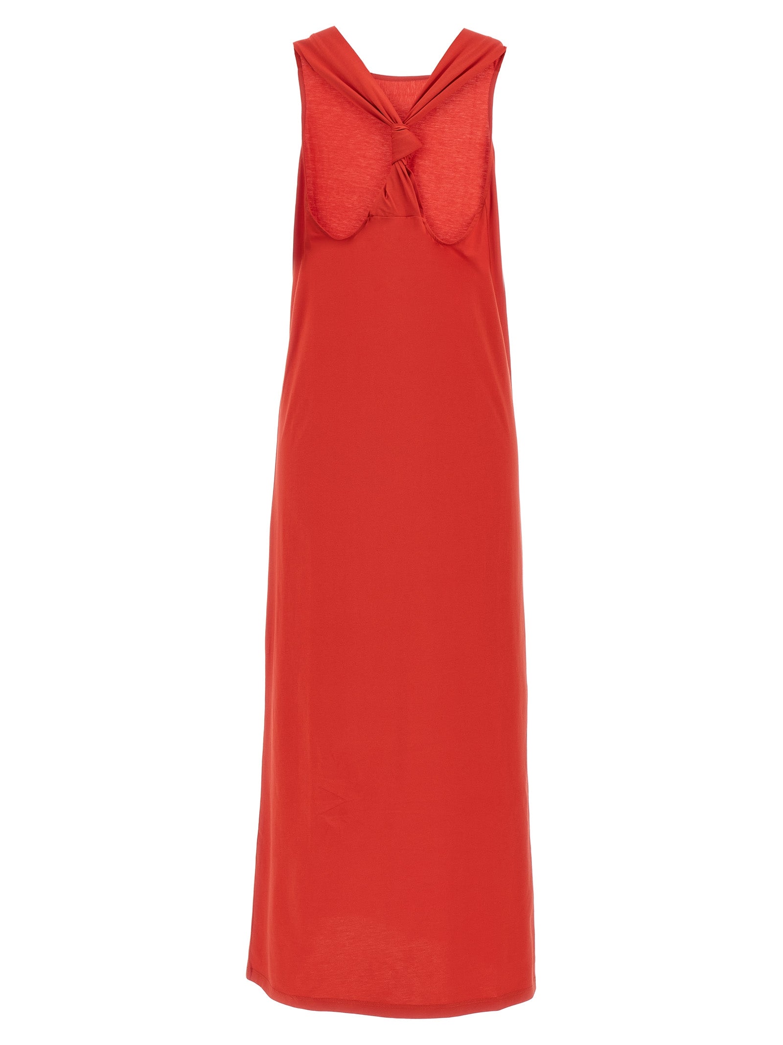 Multicolor Cotton Midi Dress