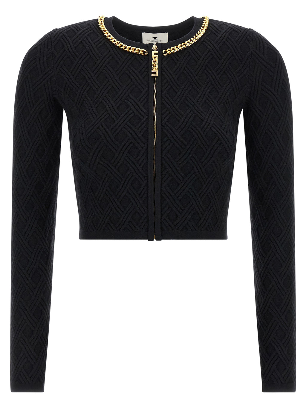 Black Viscose Cardigan