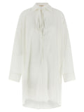 White Silk Blouse