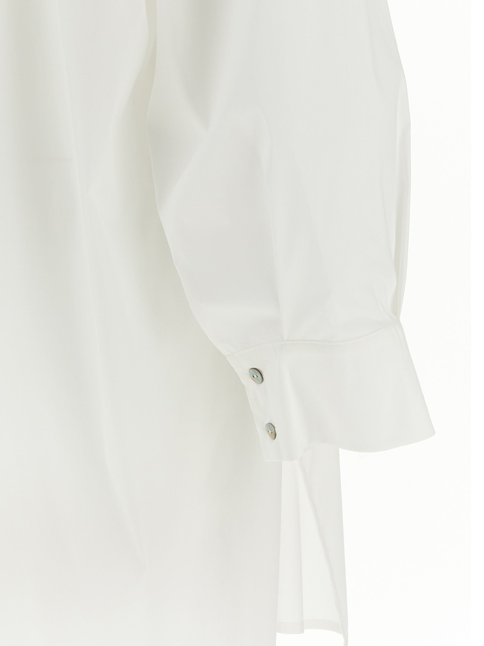 White Silk Blouse