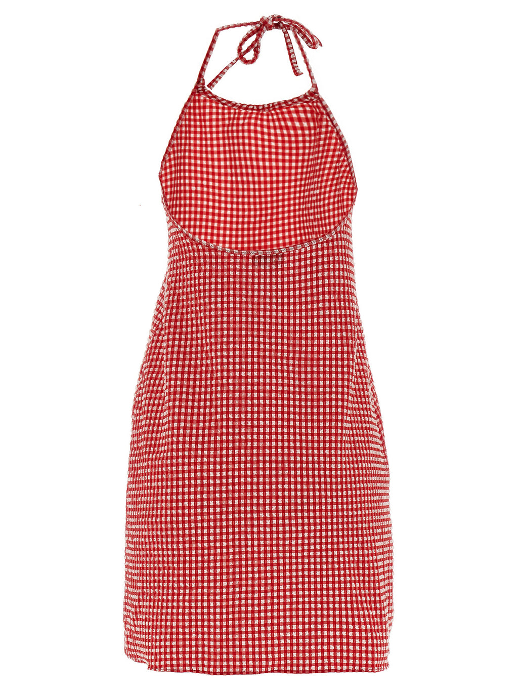 Multicolor Polyester Short Dress