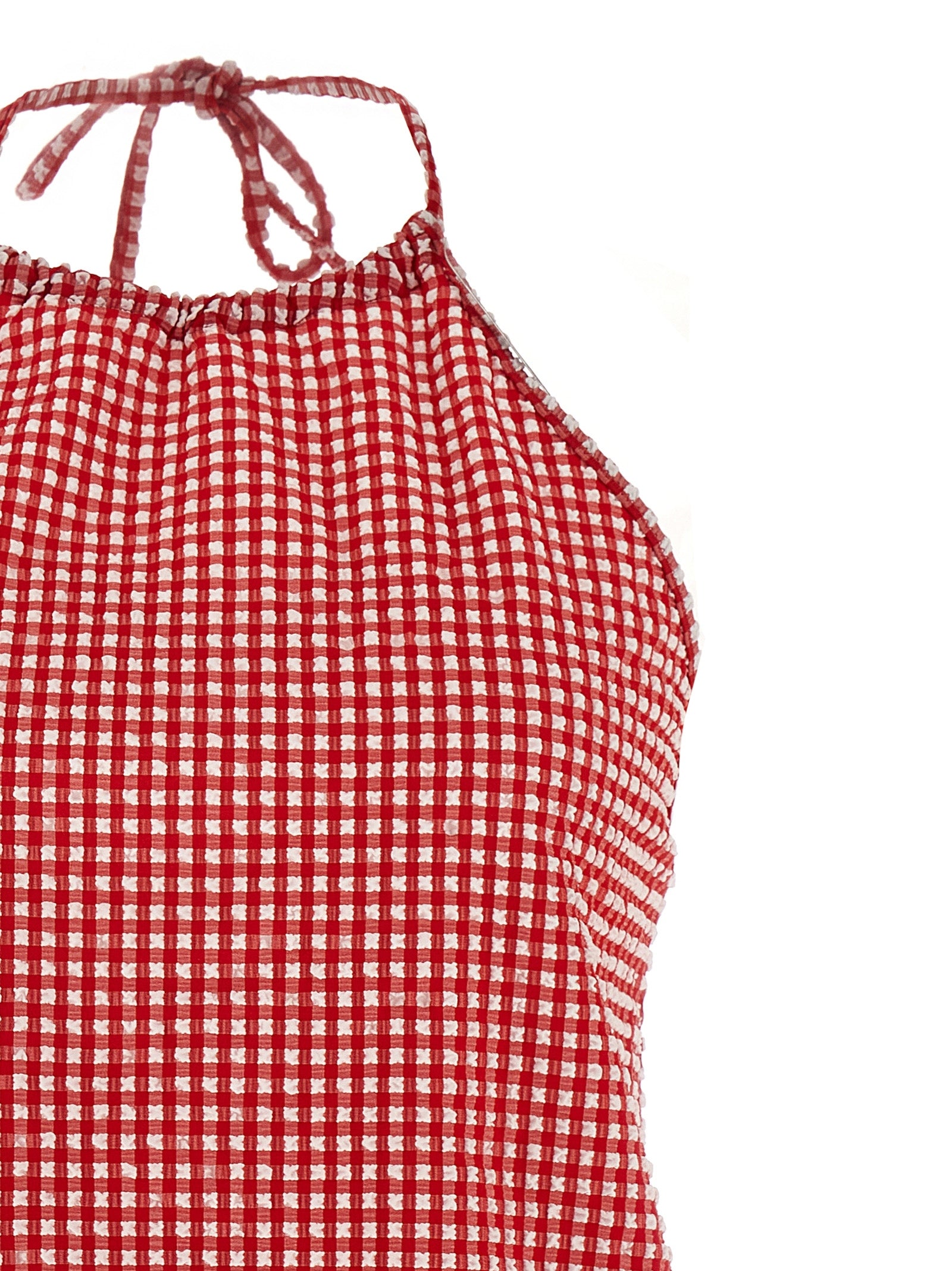 Multicolor Polyester Short Dress