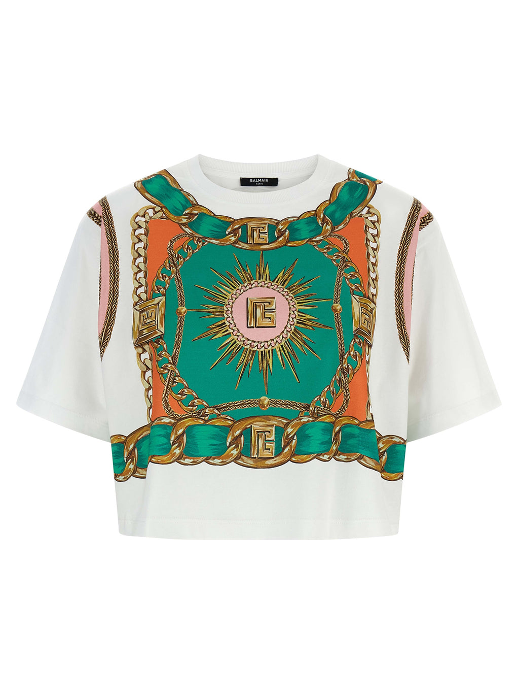 Multicolor Cotton T-Shirt