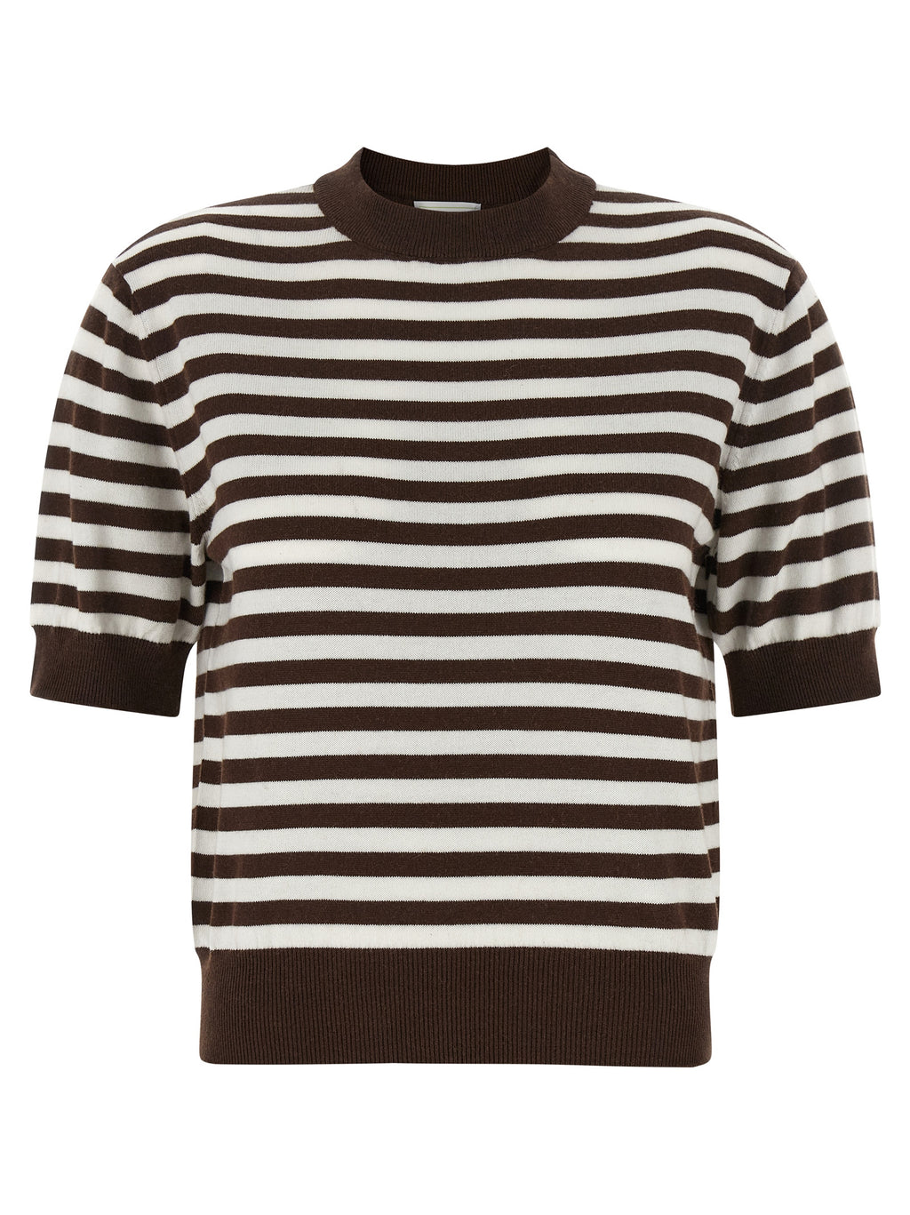 Brown Cotton Cardigan