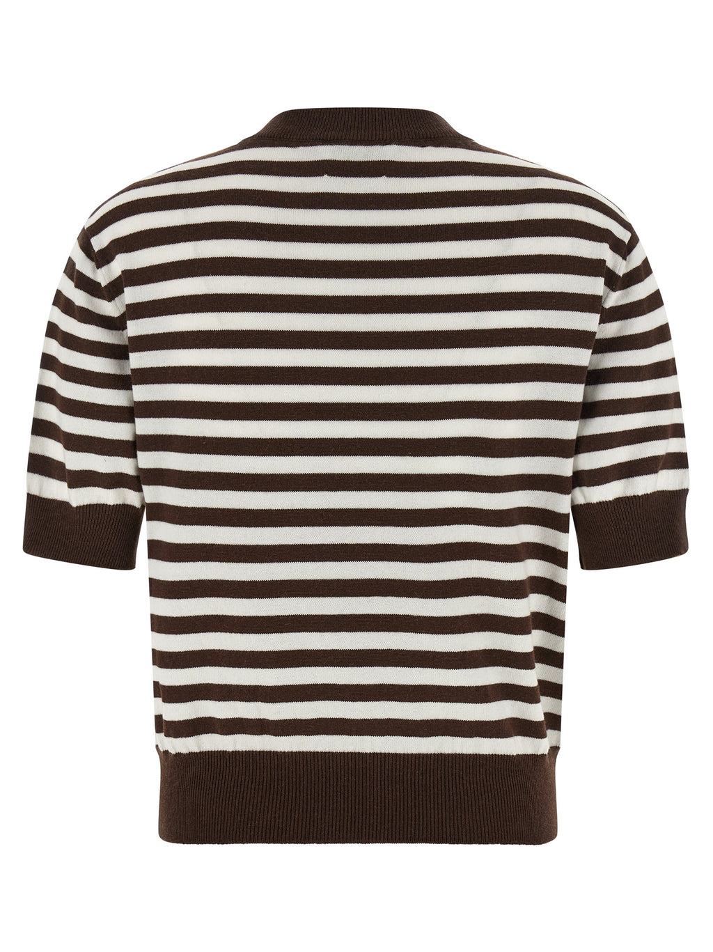 Brown Cotton Cardigan